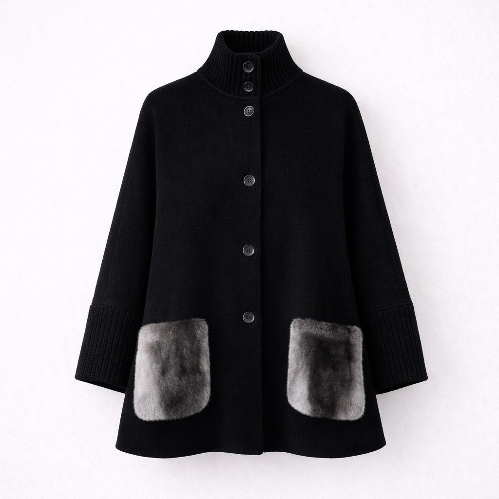 The KAIA Coat - Black