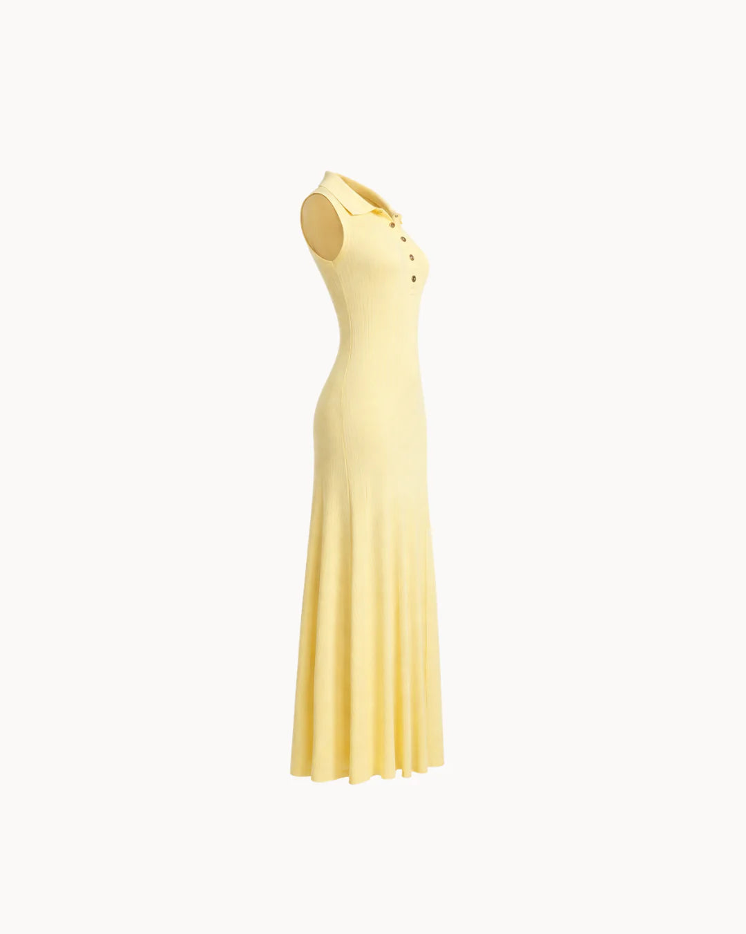 Amalfi Polo Dress - Butter