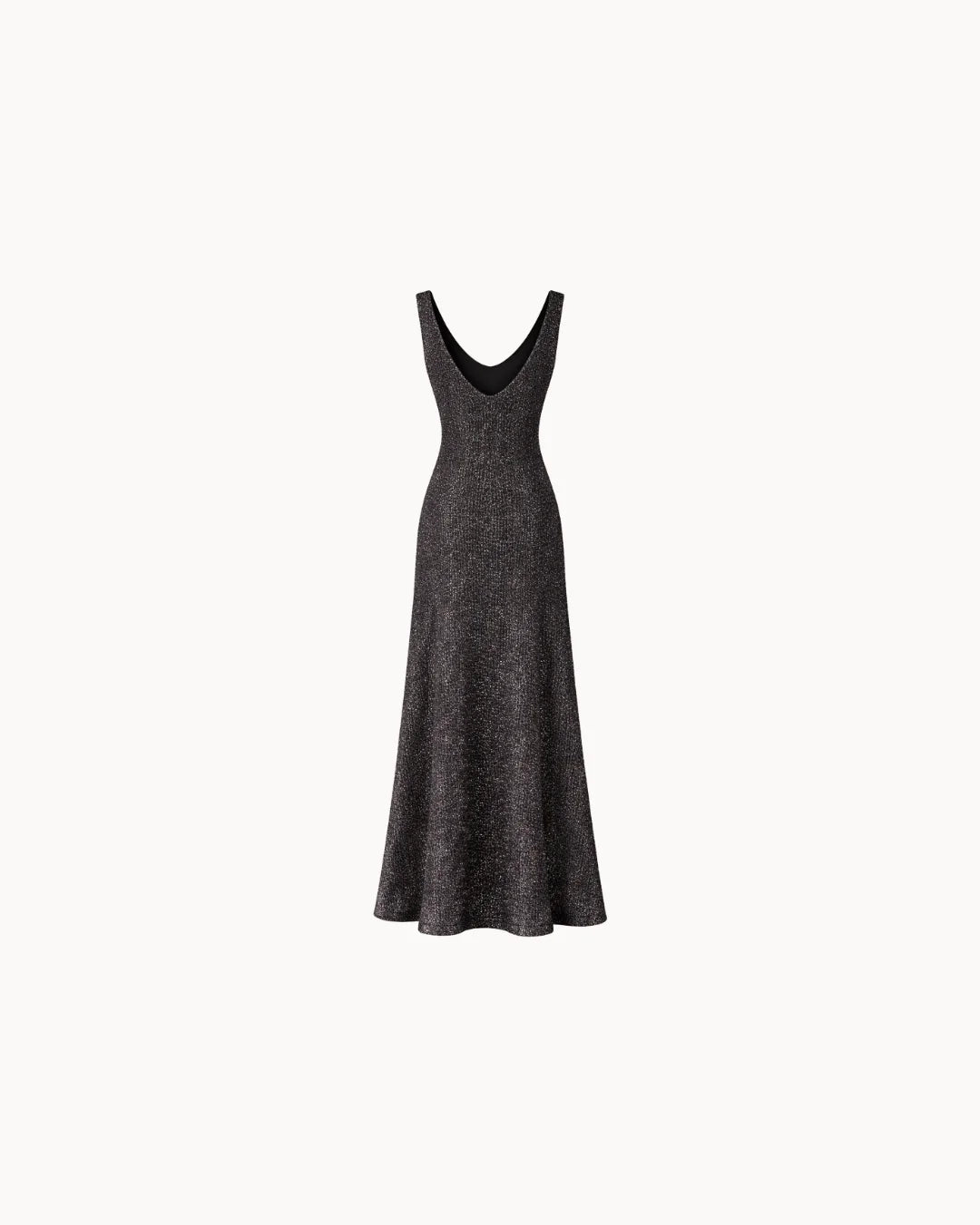 Nova V-Neck Dress - Black