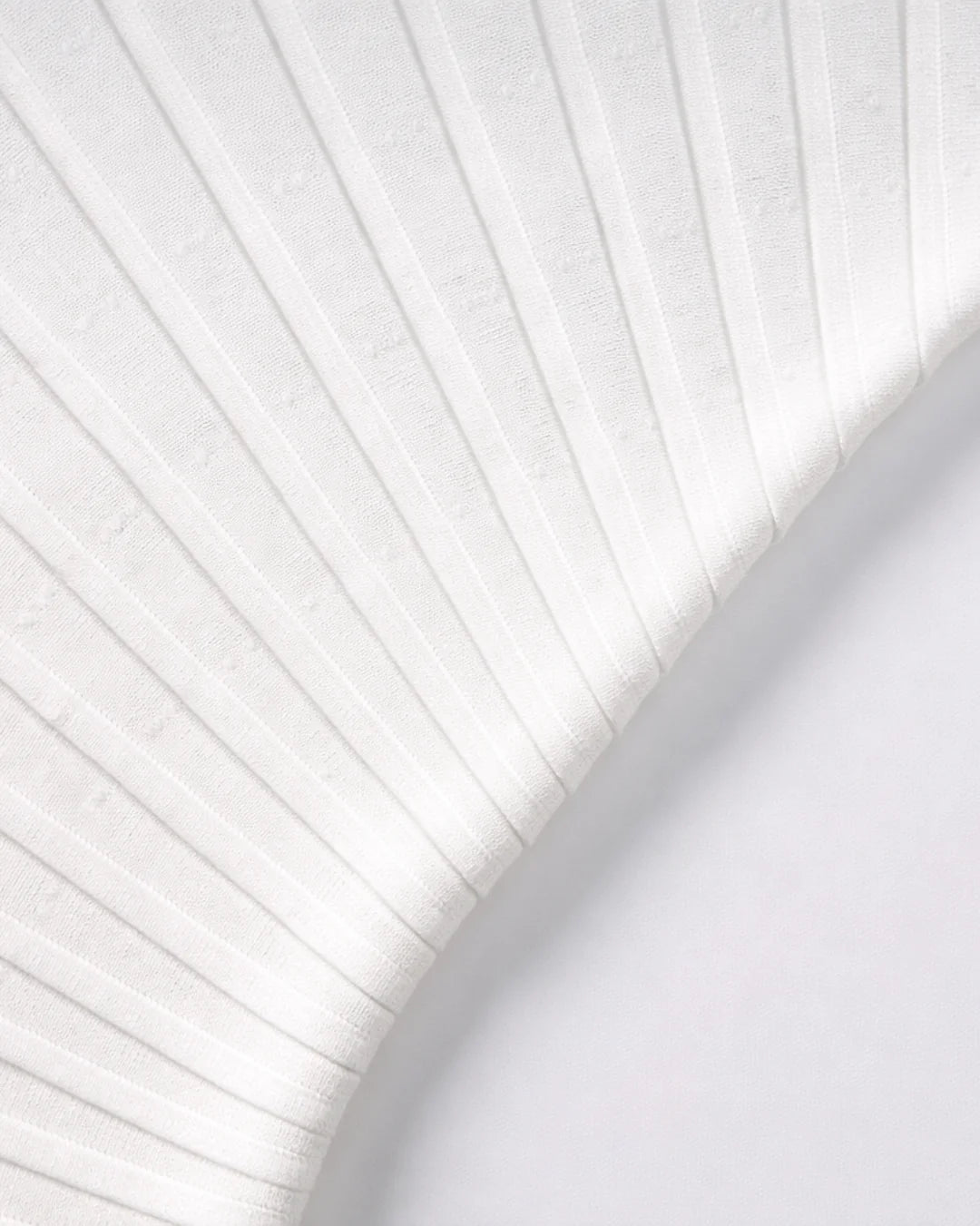 Luna Asymmetric Dress - White
