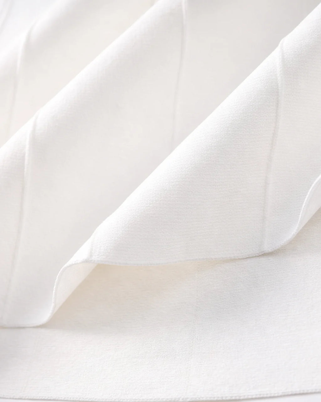 Luna Asymmetric Dress - White