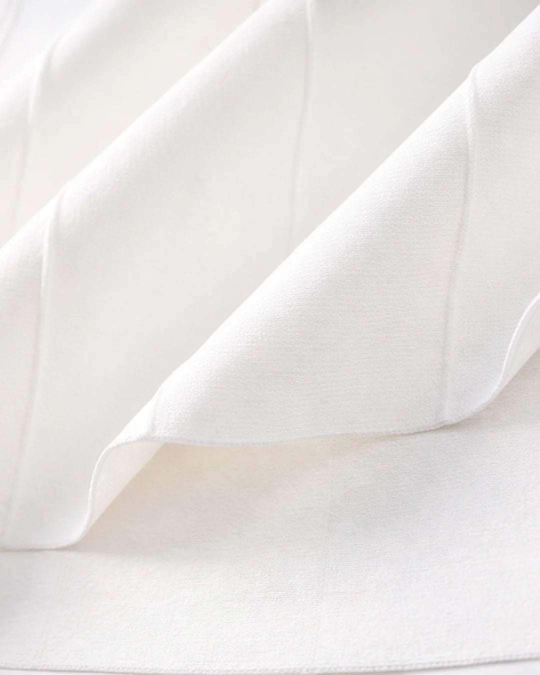 Luna Asymmetric Dress - White