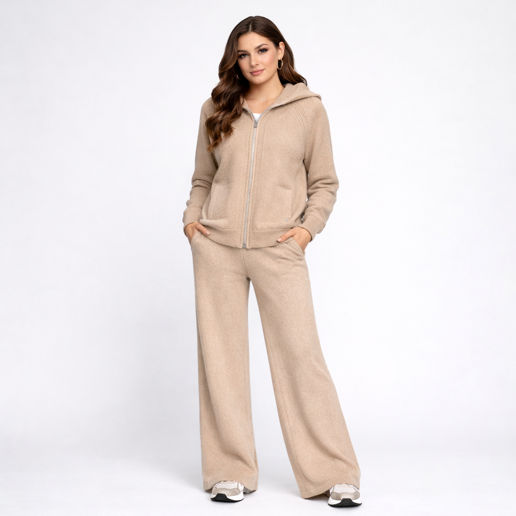 The Celina Track Set - BEIGE