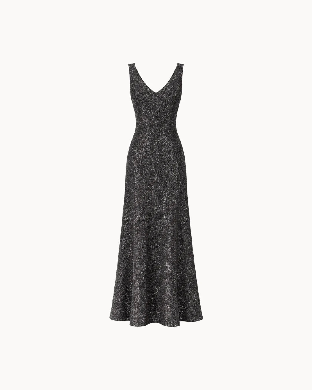 Nova V-Neck Dress - Black