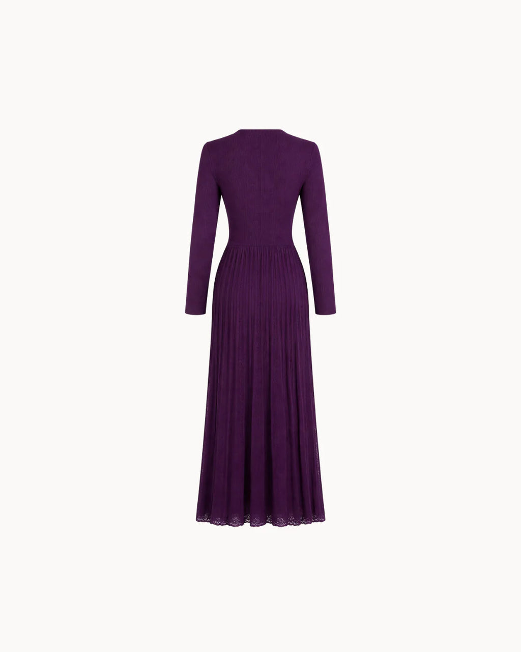 Vivienne Button Down Dress - Plum