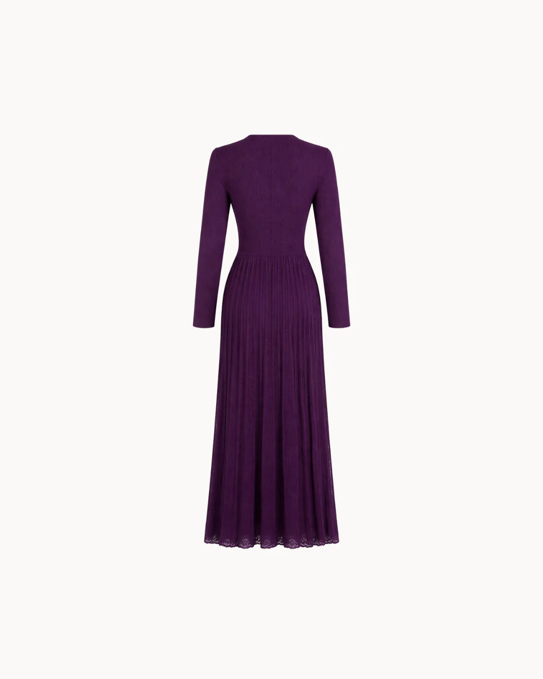 Vivienne Button Down Dress - Plum