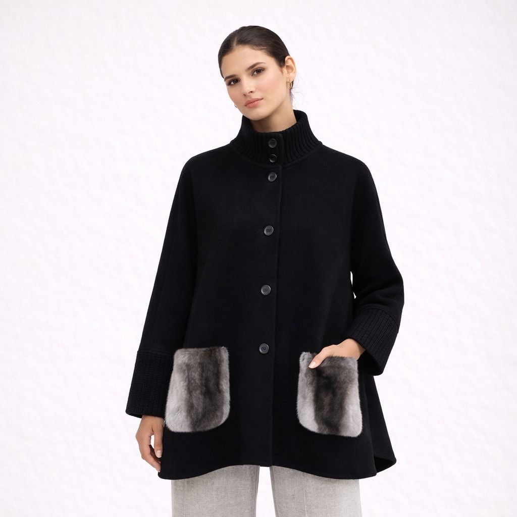 The KAIA Coat - Black