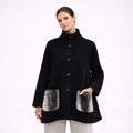 The KAIA Coat - Black