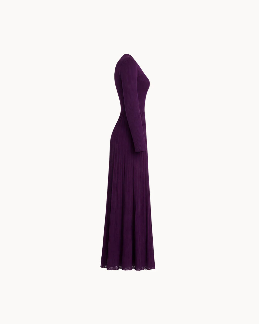 Vivienne Button Down Dress - Plum