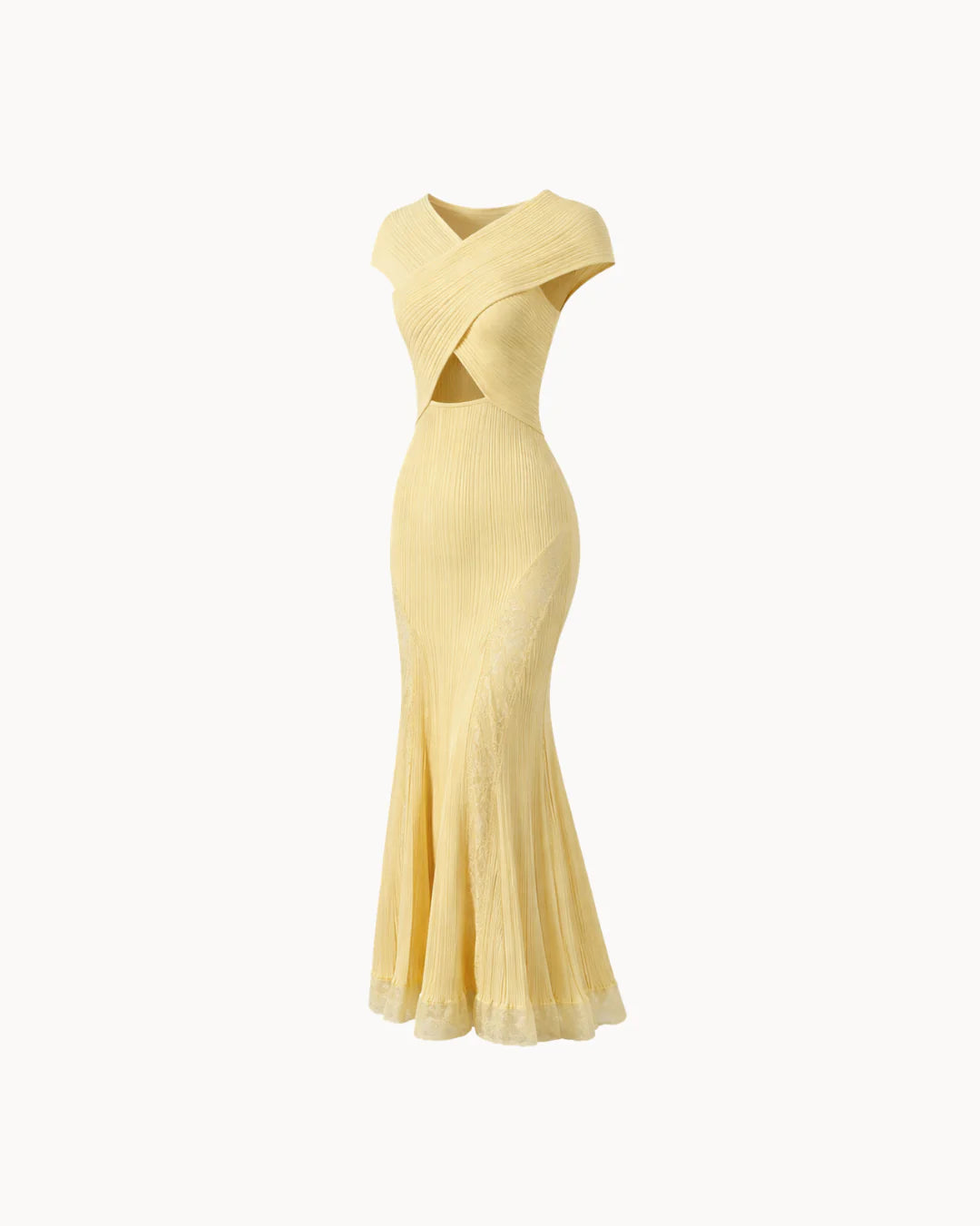 Celeste Sculpt Knit Maxi Dress