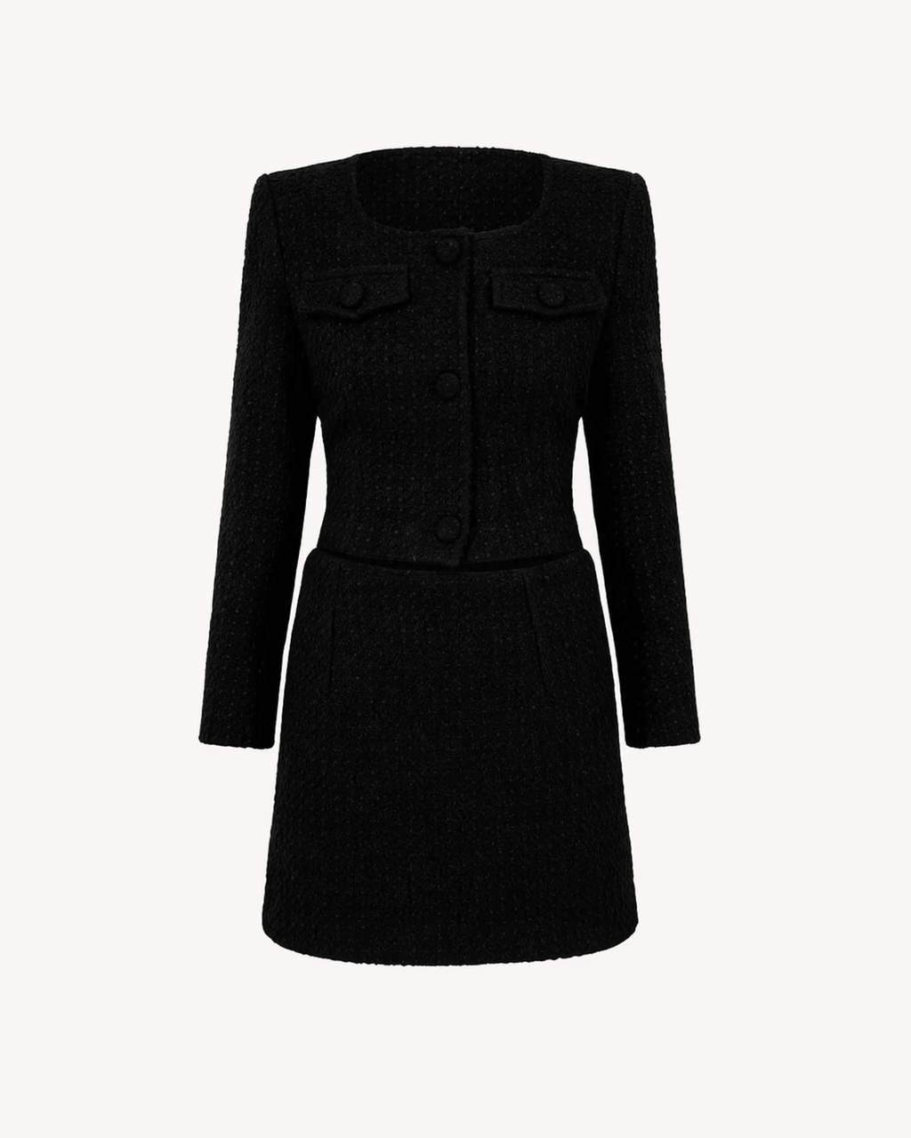 Alina Tweed Set – Black