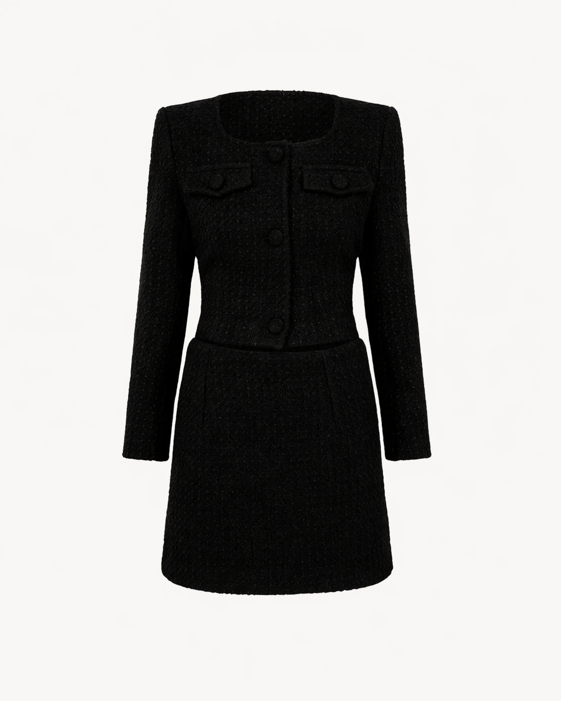 Alina Tweed Set – Black