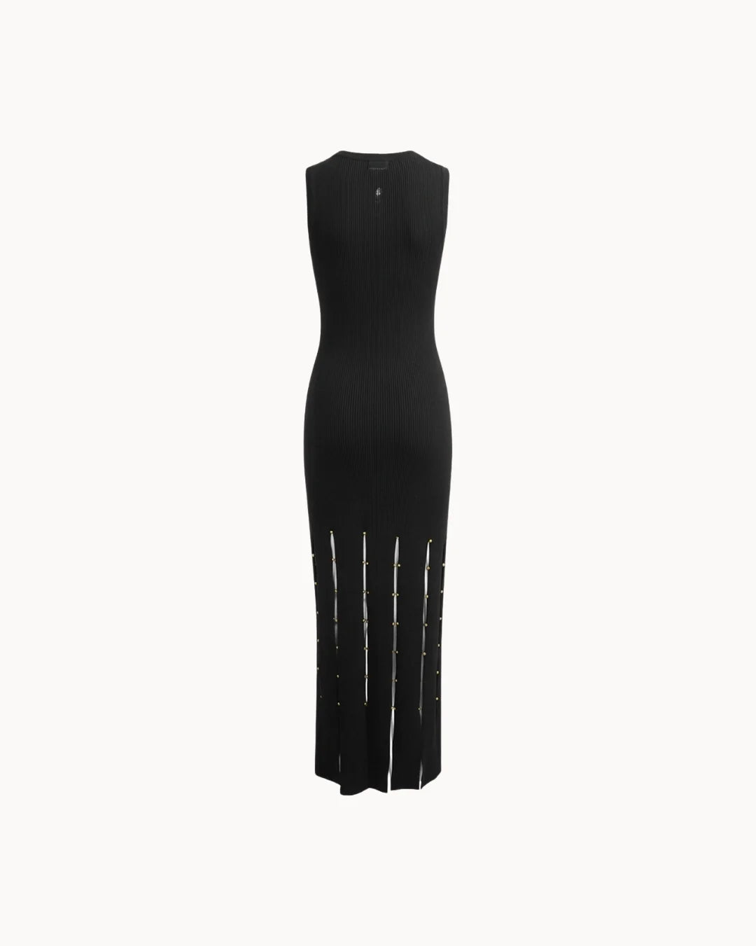 Mystique Beaded Maxi Dress - Noir