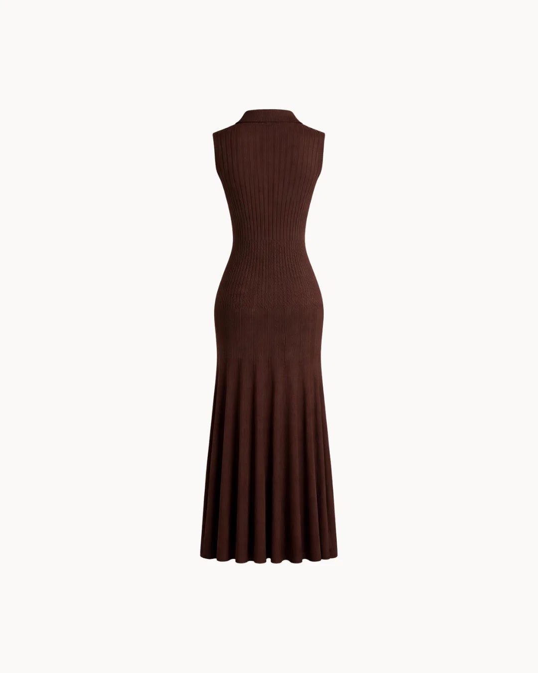 Amalfi Polo Dress - Chocolate