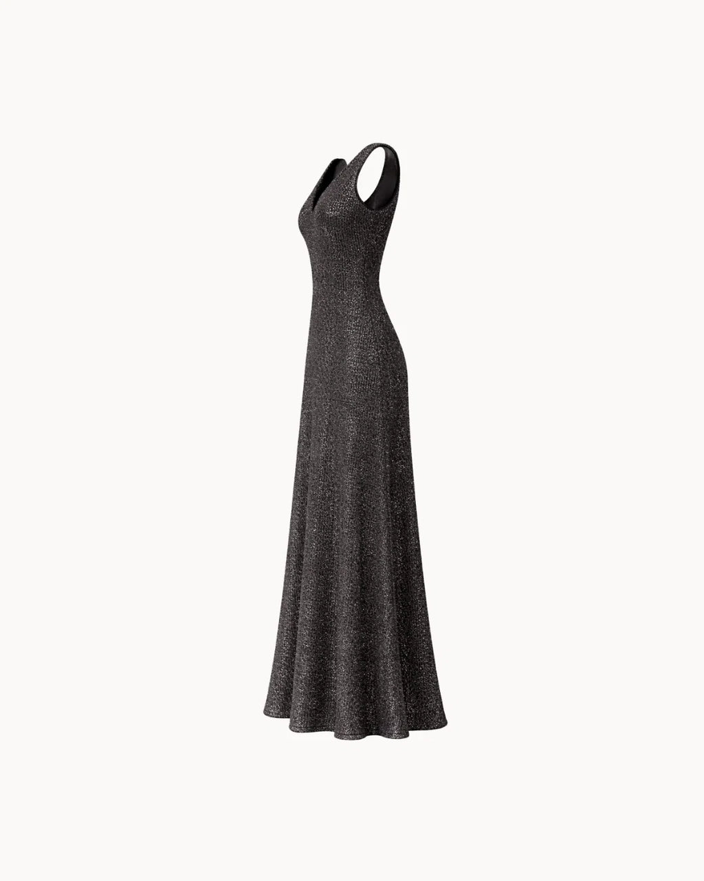 Nova V-Neck Dress - Black