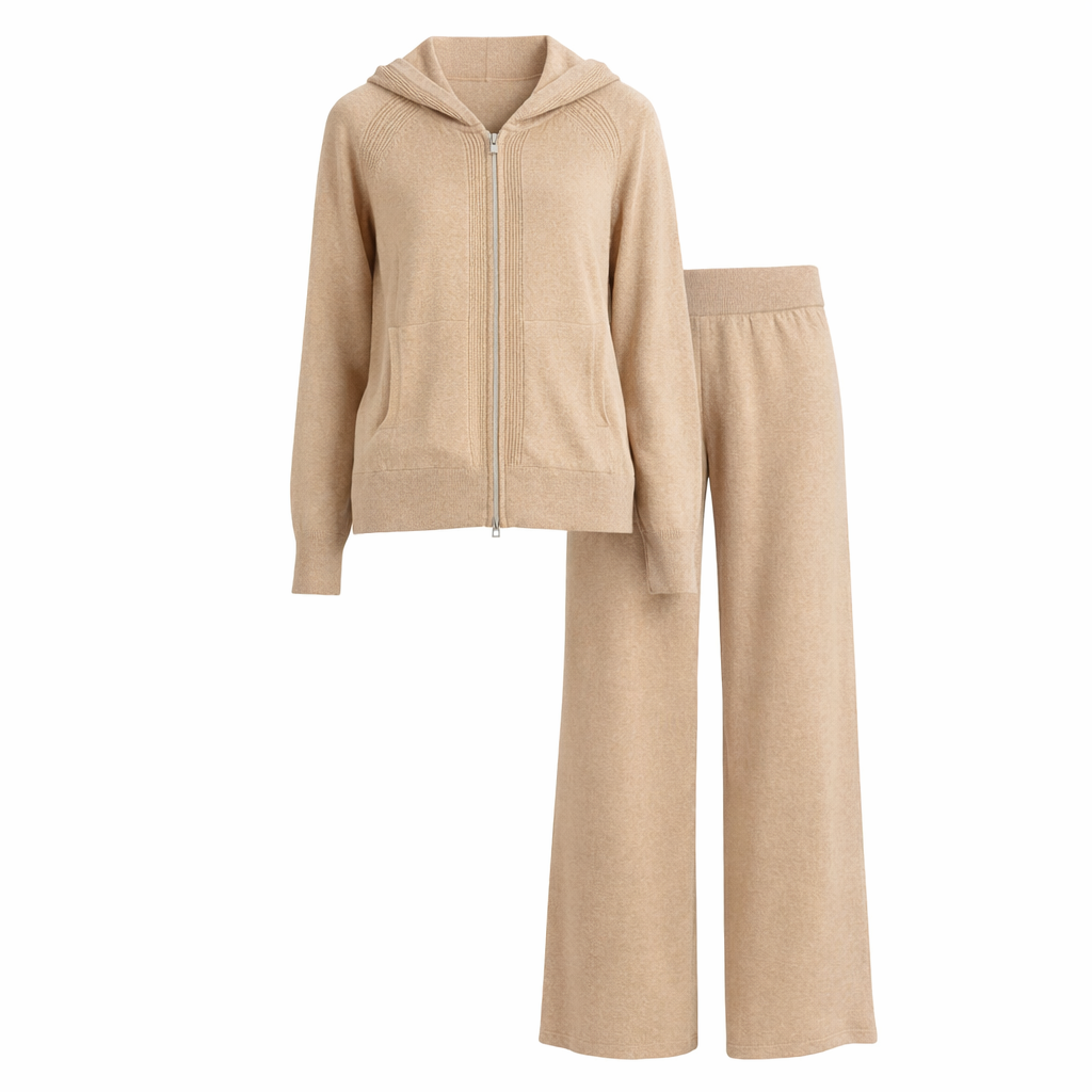 The Celina Track Set - BEIGE