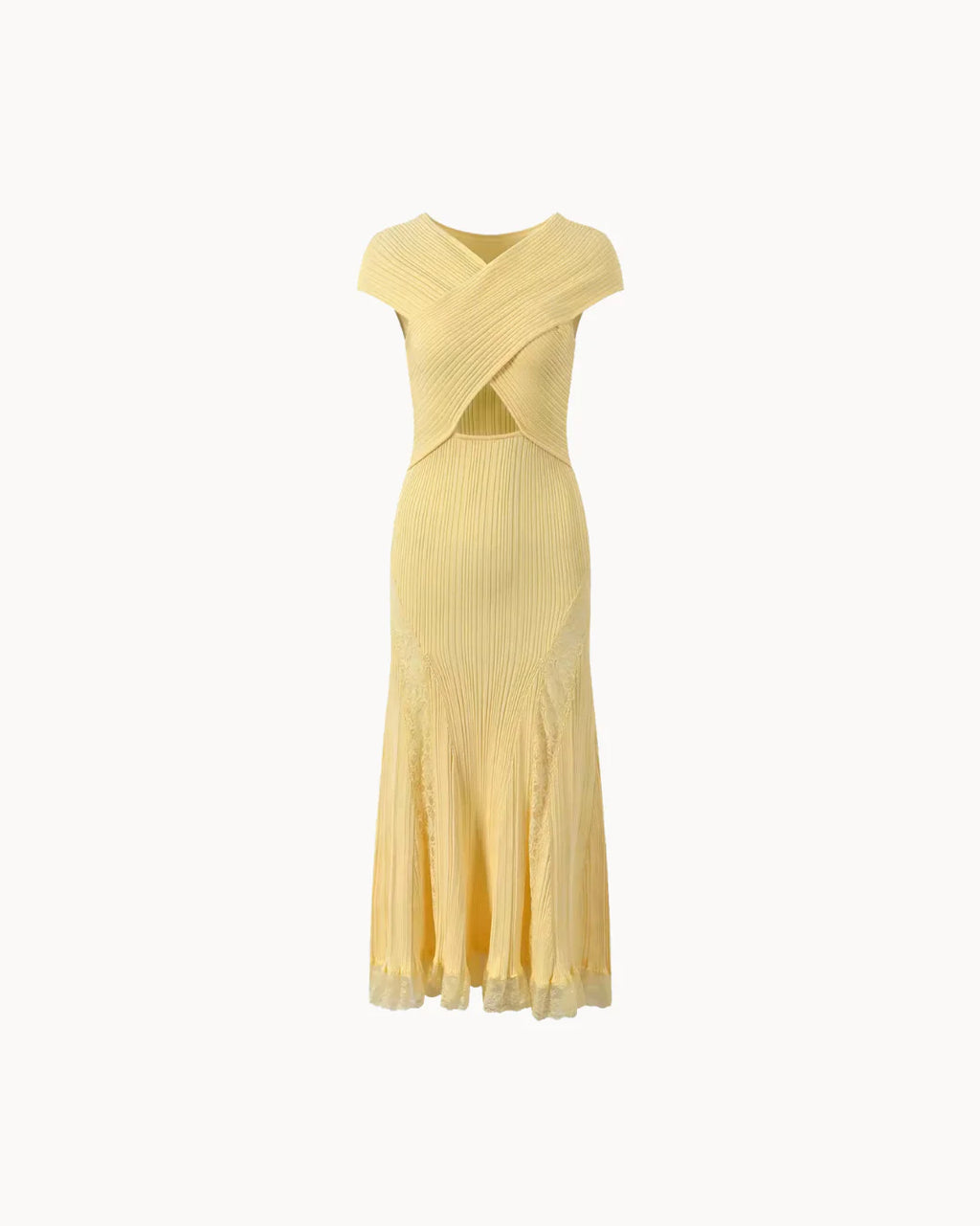 Celeste Sculpt Knit Maxi Dress