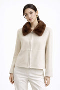 The Leni Fur Collared Coat