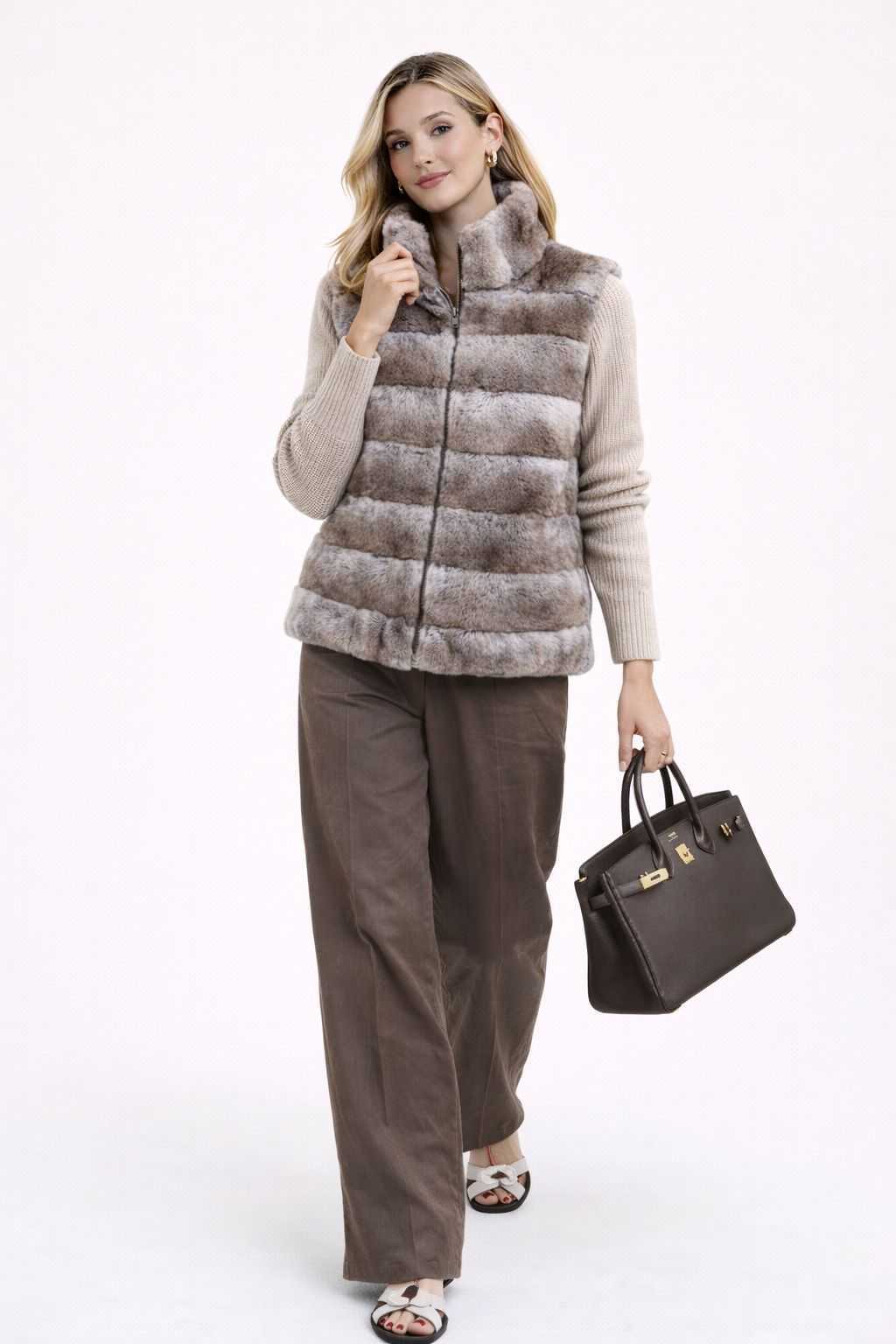 The Grey Elara Cardigan