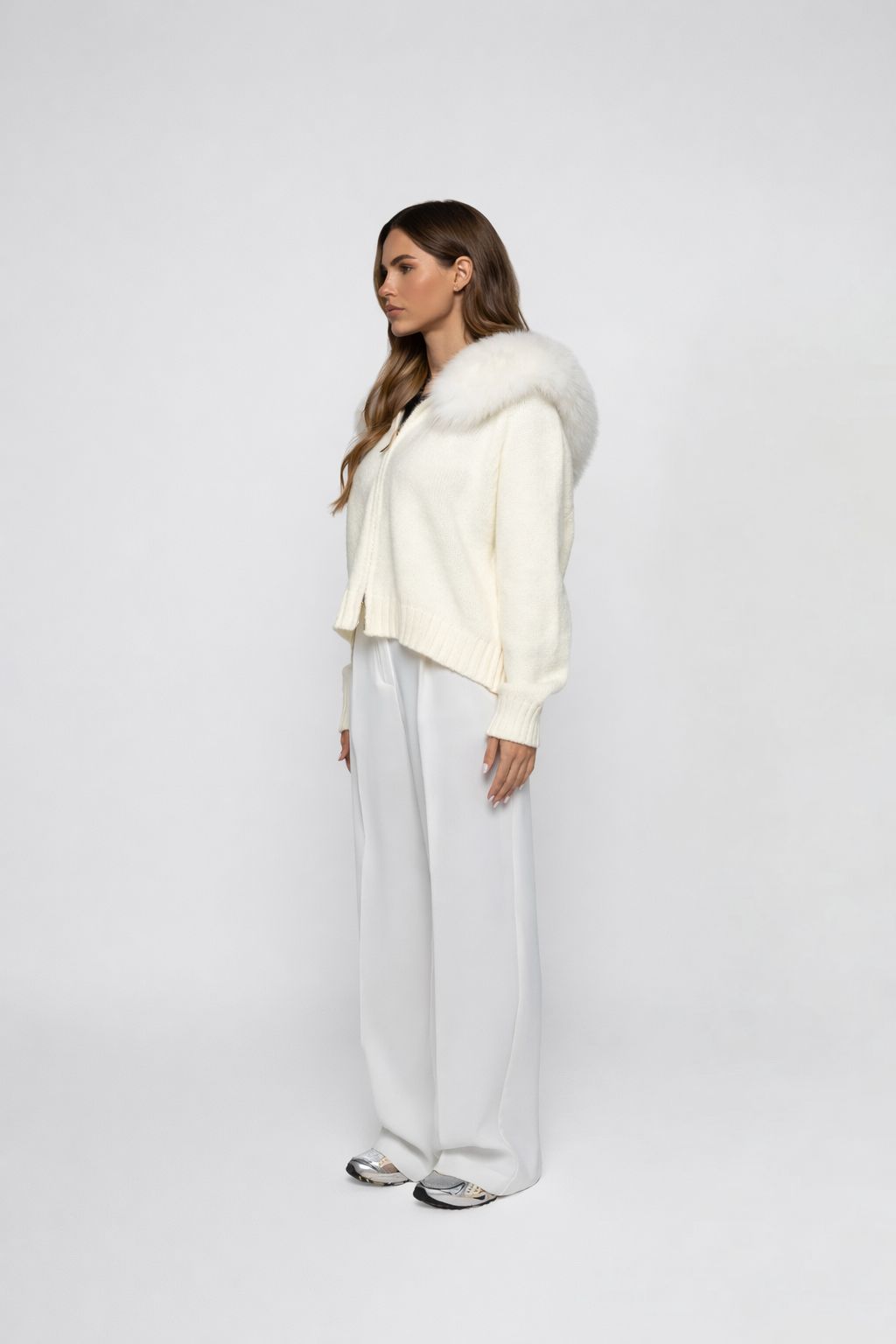The Nora Cardigan - IVORY