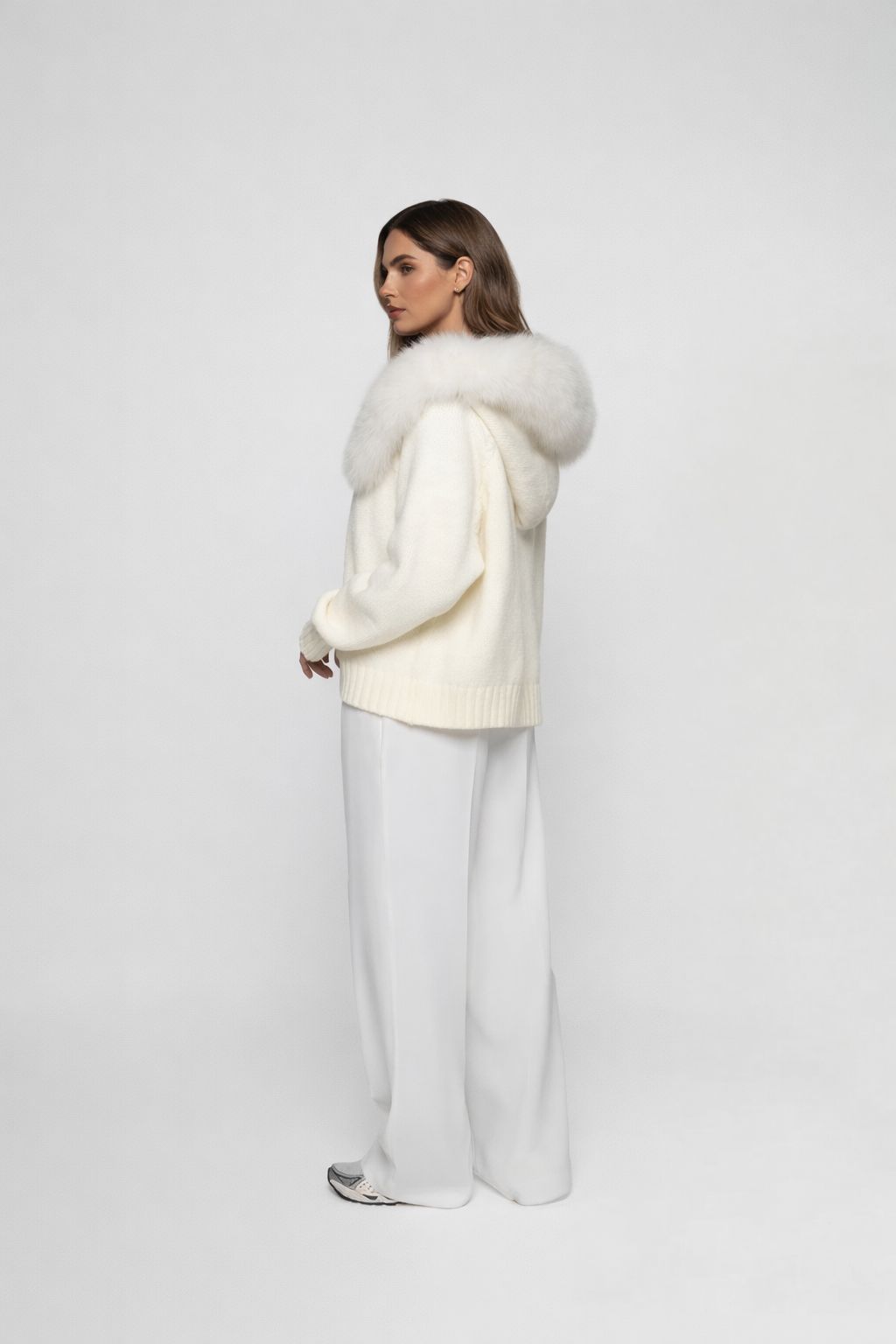 The Nora Cardigan - IVORY