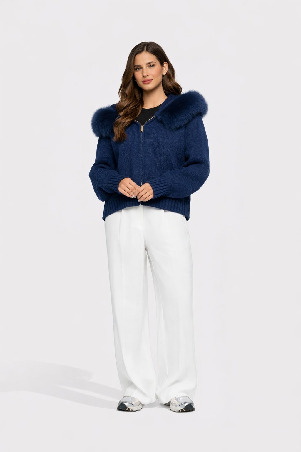 The Nora Cardigan - NAVY