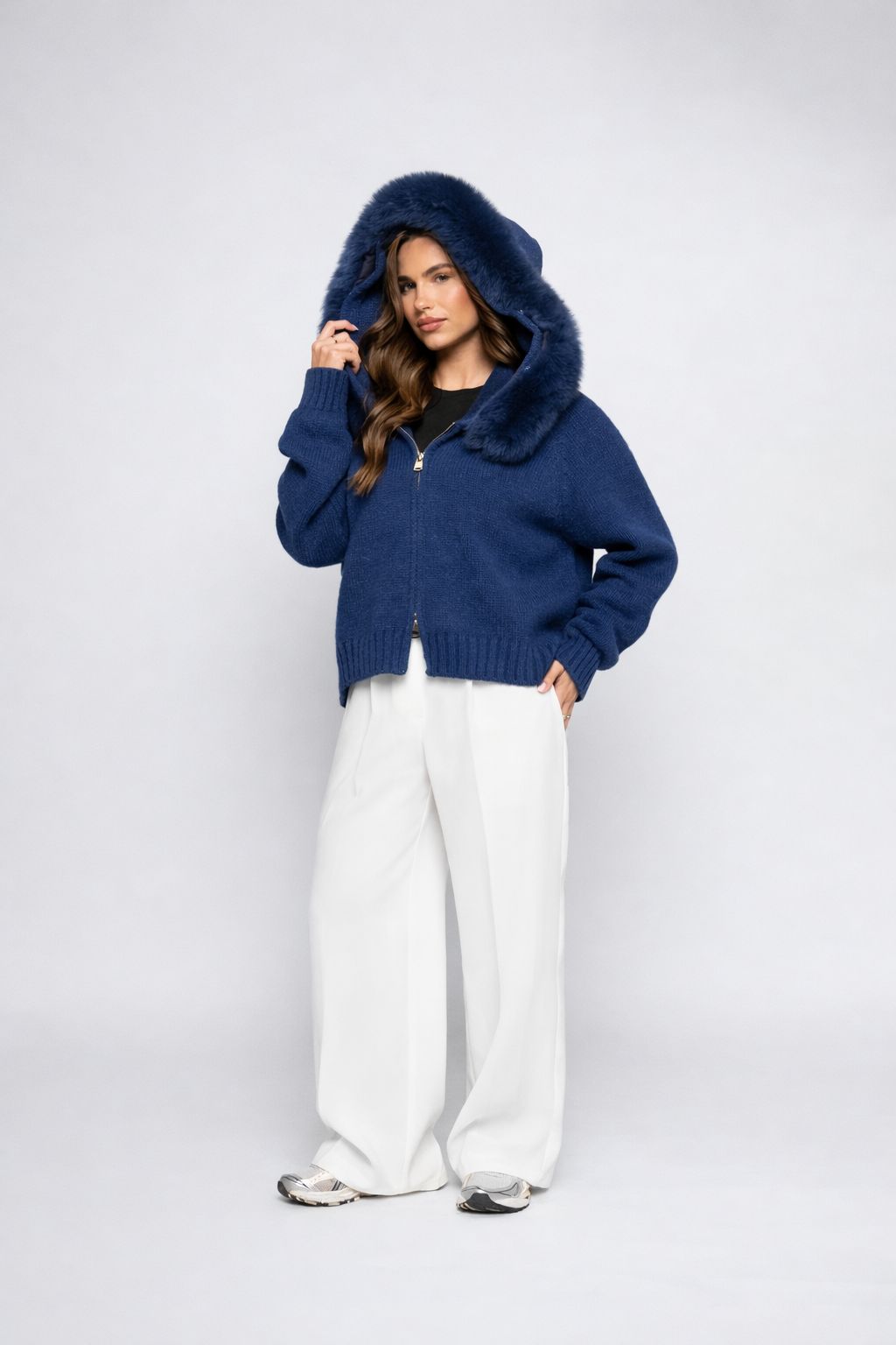 The Nora Cardigan - NAVY