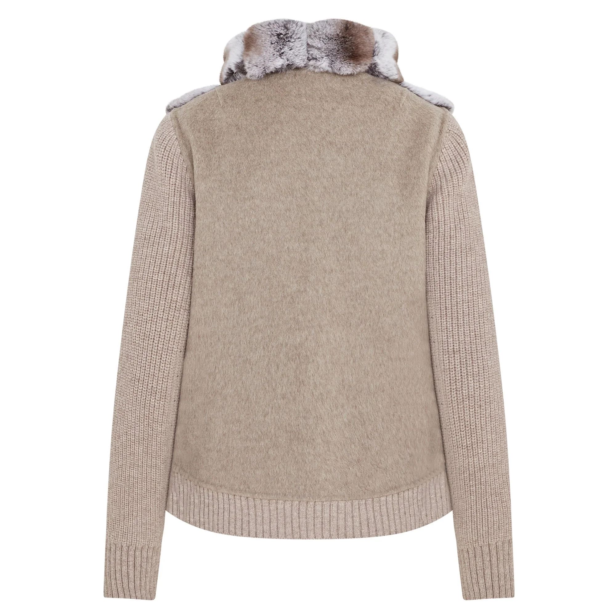 The Elara Cardigan Brown
