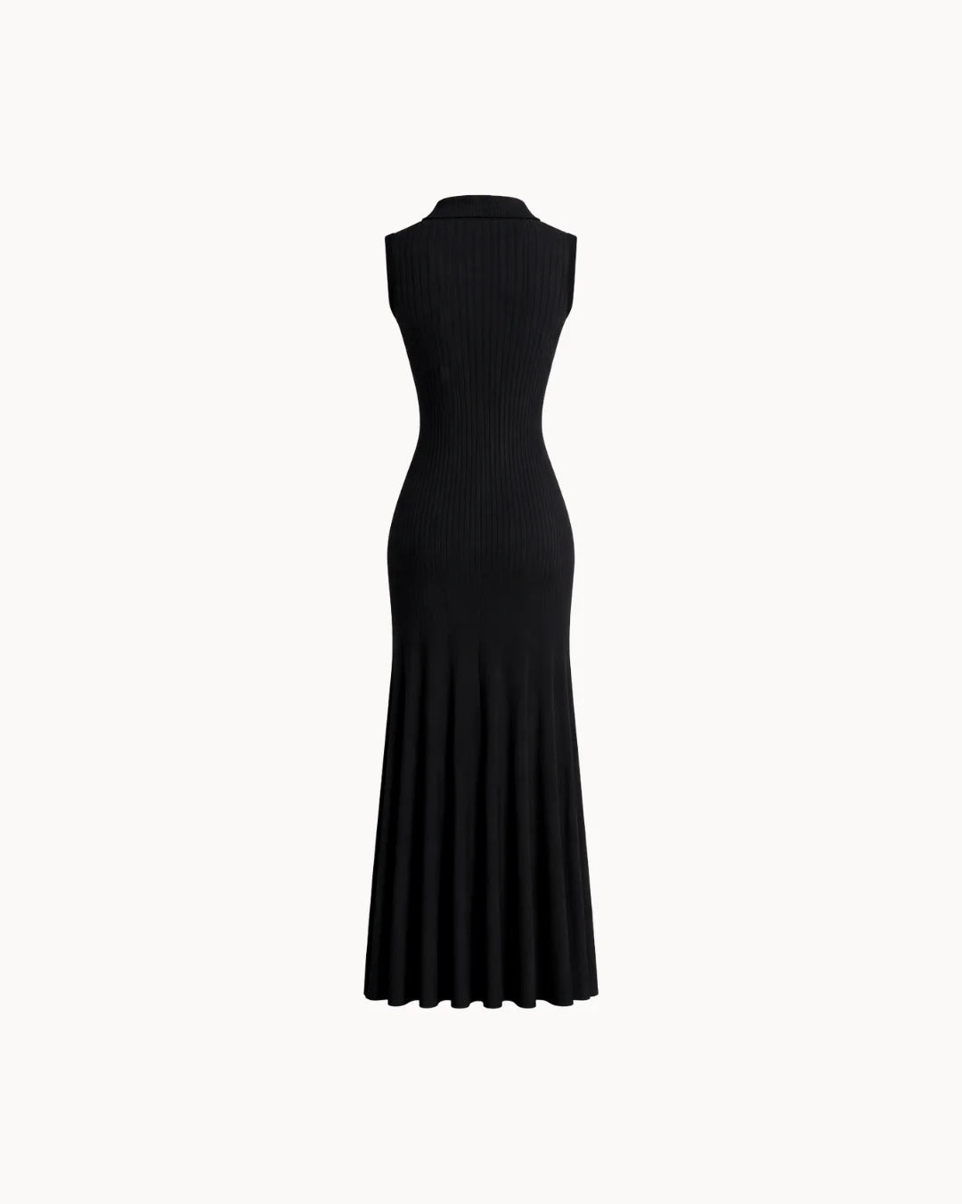Amalfi Polo Dress - Black