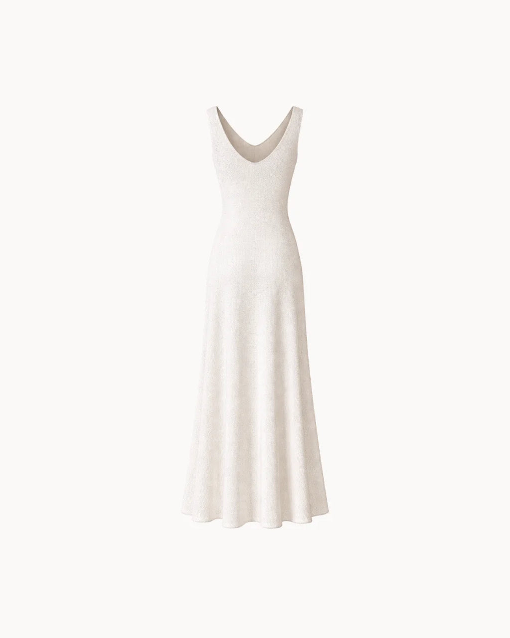 Nova V-Neck Dress - Ivory
