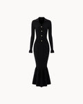Portofino Mermaid Dress - Noir
