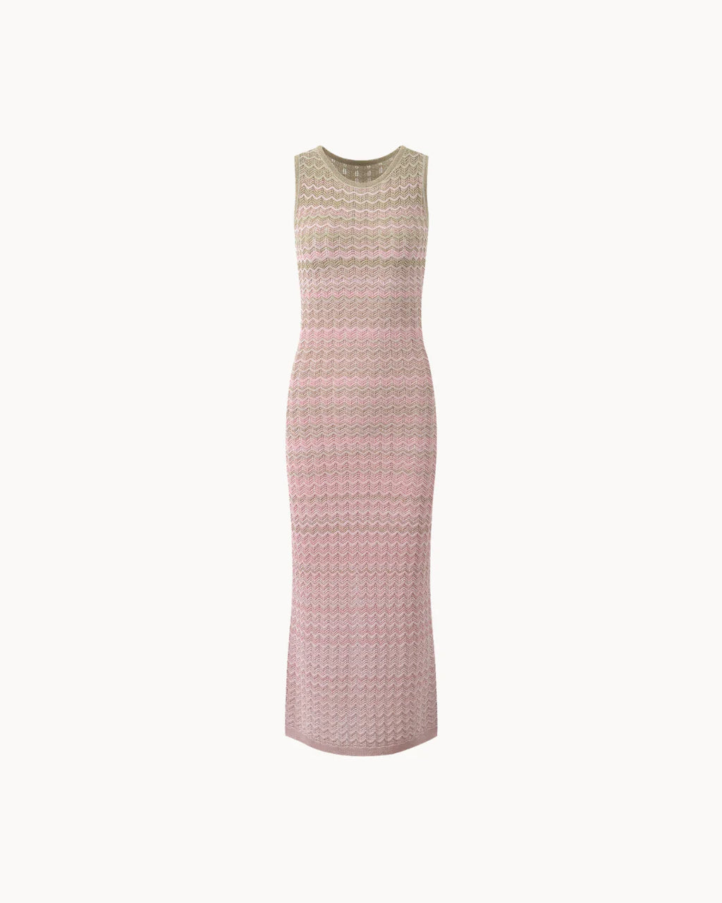 Santorini Crochet Dress - Sand & Rose