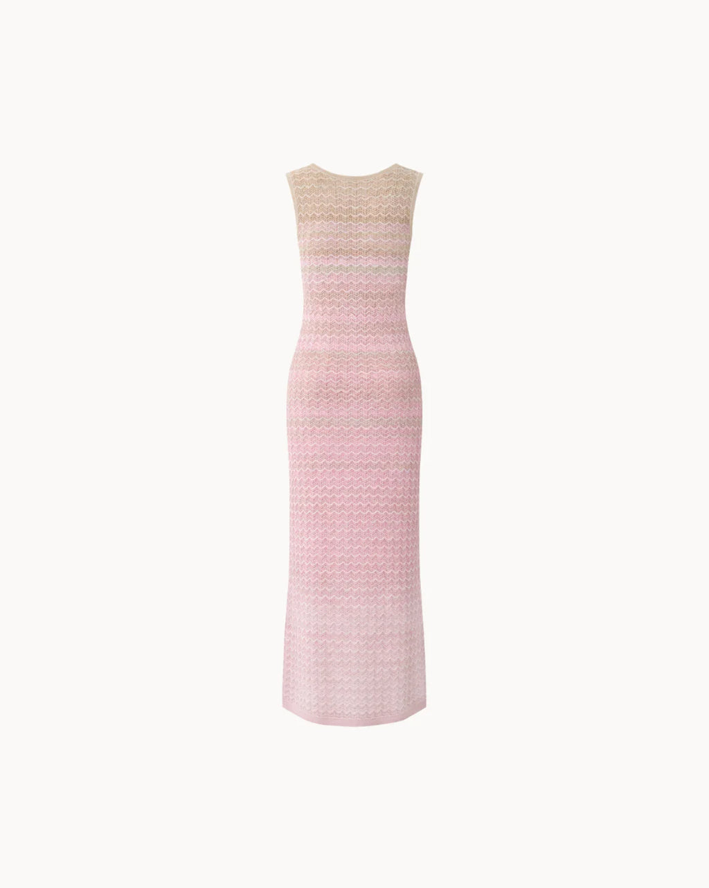 Santorini Crochet Dress - Sand & Rose